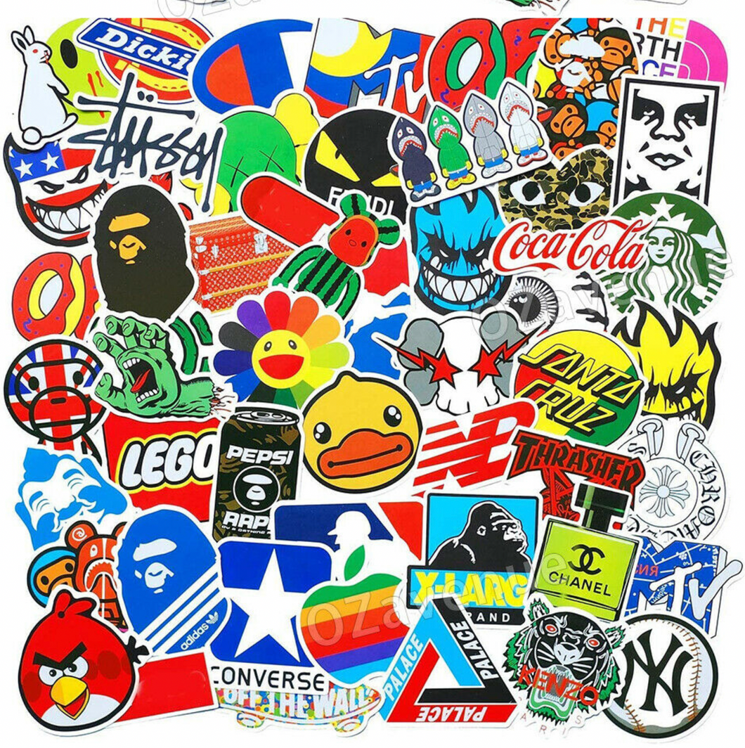 100 Random Vinyl stickers